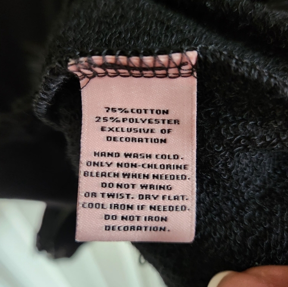 Juicy Couture Sequin Shimmer Zip Up Hoodie Size Small - Picture 7 of 8